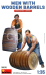 Miniart Figures Men With Wooden Barrels 1:35 /