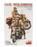 Miniart Figures Usa Soldiers With Wla Motorcycles 1945 1:35 /