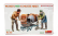 Miniart Figures Workers With Concrete Mixer 1:35 /