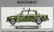 Minichamps Alfa romeo Exclusive For Italy - Giulia Super 1.6 Carabinieri (police) 1970 1:18 Zelená