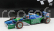 Minichamps Benetton F1  B194 Ford Mild Seven (car Of Michael Schumacher 1994 World Champion) Demonstration Run Gp Belgium Spa 2017 Mick Schumacher 1:18 Modrá Zelená
