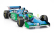 Minichamps Benetton F1  B194 Ford N 6 Australian Gp 1994 Jos Verstappen - Con Vetrina - With Showcase 1:12 Modrá Zelená
