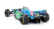 Minichamps Benetton F1  B194 Ford N 6 Australian Gp 1994 Jos Verstappen - Con Vetrina - With Showcase 1:12 Modrá Zelená