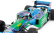 Minichamps Benetton F1  B194 Ford N 6 Australian Gp 1994 Jos Verstappen - Con Vetrina - With Showcase 1:12 Modrá Zelená