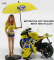Minichamps Figures Pilota Valentino Rossi E Ombrellina Motogp 2006 1:12 Žlutá Černá