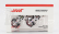 Minichamps Haas F1 Set dvou modelů 1:43, bíločervená