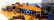 Minichamps Mclaren F1 Set dvou modelů 1:43, oranžovomodrá