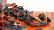 Minichamps Mclaren Set 2x F1  Mcl38 Team Mclaren N 81 Winner Hungarian Gp 2024 Oscar Piastri + N 4 2nd Hungarian Gp 2024 Lando Norris 1:43 Oranžová Černá