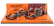 Minichamps Mclaren Set 2x F1  Mcl38 Team Mclaren N 81 Winner Hungarian Gp 2024 Oscar Piastri + N 4 2nd Hungarian Gp 2024 Lando Norris 1:43 Oranžová Černá