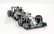 Minichamps Mercedes gp F1  Mgpw05 Hybrid Team Amg Petronas N 44 World Champion Season 2014 Lewis Hamilton 1:18 Stříbrná Zelená
