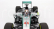 Minichamps Mercedes gp F1  W06 Amg Petronas N 44 World Champion Season 2015 Lewis Hamilton 1:18 Stříbrná Zelená