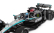Minichamps Mercedes gp F1  W15 Eq Performance Team Amg Petronas Motorsport N 63 Season 2024 George Russell 1:18 Černá Stříbrná Zelená