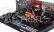 Minichamps Red bull F1 Rb18 Oracle Red Bull Racing s vlajkou a figurkou N 1 1:43
