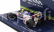 Minichamps Toleman F1  Tg183b Hart N 19 Brazilian Gp Dirty Version 1984 Ayrton Senna 1:43 Bílá Modrá Červená