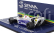Minichamps Toleman F1  Tg184 Hart Turbo N 19 2nd Monaco Gp Dirty Version 1984 Ayrton Senna 1:43 Bílá Modrá