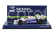Minichamps Toleman F1  Tg184 Hart Turbo N 19 2nd Monaco Gp Dirty Version 1984 Ayrton Senna 1:43 Bílá Modrá