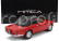 Mitica Alfa romeo Giulia 1600 Gtc Cabriolet Closed 1964 – Interior Black 1:18 Rosso Alfa - Červená