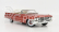 Mitica Cadillac Eldorado Biarritz Convertible Closed 1962 1:18 Pink Met