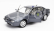 Mitica-diecast Alfa romeo 166 2.4 Jtd (with  Decals Comando Esercito Italiano E Civile) 1998 – (lampeggiante Applicabile Con Biadesivo - Flashing Light With Double-sided Tape) 1:18 Nettuno Grey Met