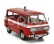 Mitica-diecast Fiat Fiat 850 Familiare Vigili Del Fuoco 1970 – Interno Brown 1:18 Red