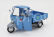 Mitica-diecast Piaggio Ape P501 Open 1979 - Con Vetrina - With Showcase 1:18 Blu 7210 - Modrá