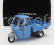 Mitica-diecast Piaggio Ape P501 Open 1979 - Con Vetrina - With Showcase 1:18 Blu 7210 - Modrá