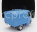 Mitica-diecast Piaggio Ape P501 Van Closed 1979 - Con Vetrina - With Showcase 1:18 Blu 7210