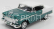 Motor-max Chevrolet Bel Air Cabriolet Closed 1955 1:18 Zelená S Bílou