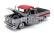 Motor-max Chevrolet Chevy Apache Fleetside Pick-up Custom 1958 1:24 Šedá Červená