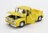 Motor-max Ford usa F-100 Pick-up With Trailer Roulotte 1955 1:24 Žluté Dřevo