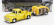 Motor-max Ford usa F-100 Pick-up With Trailer Roulotte 1955 1:24 Žluté Dřevo
