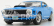 Motor-max Ford usa Mustang Boss 429 Coupe 1970 1:18 Blue