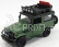 Motor-max Toyota Fj40 Land Cruiser Hard-top Closed Off Road Version 1980 1:24 Matná Zelená Černá