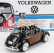 Motor-max Volkswagen Beetle With Surfboard 1968 1:24 Černé Dřevo
