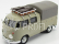 Motor-max Volkswagen T1 Type 2 Double Cabine Pick-up 1962 1:24 Grey