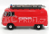 Motor-max Volkswagen T1 Type 2 Van Feuerwehr 1962 1:24 Red