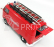 Motor-max Volkswagen T1 Type 2 Van Feuerwehr 1962 1:24 Red