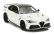 Motorhelix Alfa romeo Giulia Gtam With Engine And Accessories 2021 1:18 Bílá