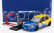 Motorhelix Honda Civic Ek9 Type R Spoon N 95 Racing With Engine And Accessories 1999 1:18 Modrá Žlutá