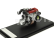 Motorhelix Honda Civic Ek9 Type R Spoon With Engine And Accessories 1999 1:18 Bílý Černý Uhlík