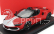 Mr-models Ferrari 296 Gts Spider Assetto Fiorano Open Roof 2022 - Con Vetrina - With Showcase 1:18 Rosso F1-75 Argento Nurburgring - Matná Červená Stříbrná