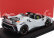 Mr-models Ferrari Sf90 Xx Stradale Spider 2024 - Con Vetrina - With Showcase 1:18 Bianco Artico - Bílá Met Oranžová Černá