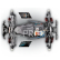 MT TWIN elektro Offroad Monster truck 4x4 - 2.4GHz RTR - Použitý