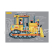 Mudpuppy Puzzle Buldozer 48 dílků