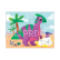 Mudpuppy Puzzle Dinosauři sada 4 v 1