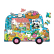Mudpuppy Puzzle ve tvaru minibusu s občerstvením
