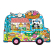 Mudpuppy Puzzle ve tvaru minibusu s občerstvením