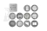 Nanlite GOBO Set 1 pro PJ-BM-19/36
