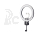 Nanlite Halo19 LED Ring Light with carrying case