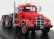 Neo scale models Diamond T921 Tractor Truck 3-assi 1955 1:64 Červená Černá